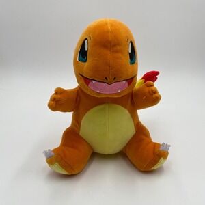 Pokemon Charmander 8" Plush 2023 Game‎ Freak Tag Orange Fire Type Cute Toy Kids